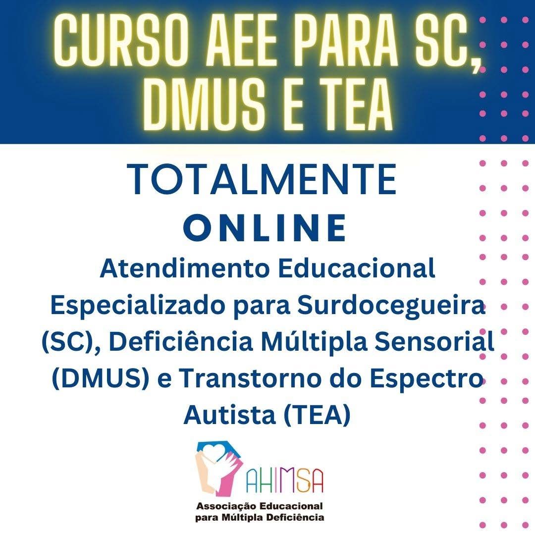 You are currently viewing Curso de AEE para SC, DMUS e TEA – 100% on-line